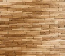 Parquet posé à coupe de pierre